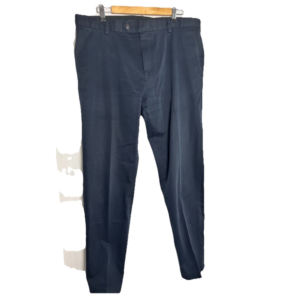 Brooks Brothers Pants Mens 38x34 Navy Blue Milano Advantage Chino‎ Office Preppy